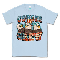 Dusty Blue Cousin crew Classic Tee - FaDigitalArtStudio