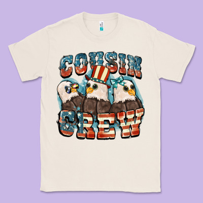 Cousin Crew Classic Tee Designed By Fadigitalartstudio