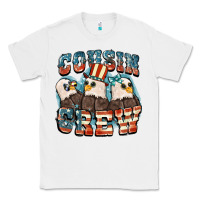 White Cousin crew Classic Tee - FaDigitalArtStudio