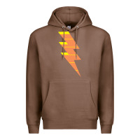 Chestnut LIGHTNING BOLT Premium Hoodie - baoMotion