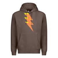 Coffee LIGHTNING BOLT Premium Hoodie - baoMotion
