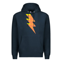 Navy LIGHTNING BOLT Premium Hoodie - baoMotion
