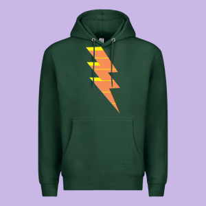 Lightning Bolt Premium Hoodie Designed By Baomotion