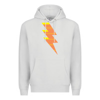 Dove Grey LIGHTNING BOLT Premium Hoodie - baoMotion