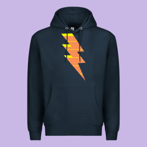 Lightning Bolt Premium Hoodie Designed By Baomotion