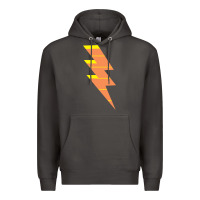 Smoke LIGHTNING BOLT Premium Hoodie - baoMotion