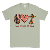 Matcha Peace Love Jesus Classic Tee - Jasminsmagicworld