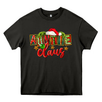 Asphalt christmas auntie claus Heavy Core Tee - FaDigitalArtStudio