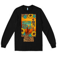 Black don't jesus done it that way western skeleton  12 oz can cooler  (slim Long Sleeve Tee - Artiststas