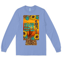 Colony Blue don't jesus done it that way western skeleton  12 oz can cooler  (slim Long Sleeve Tee - Artiststas