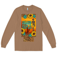Toasted Coconut don't jesus done it that way western skeleton  12 oz can cooler  (slim Long Sleeve Tee - Artiststas
