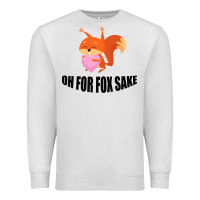 Oatmeal Heather Oh, For Fox Sake Premium Sweatshirt - Bettercallsaul