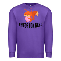 Purple Oh, For Fox Sake Premium Sweatshirt - Bettercallsaul