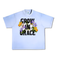 Grape Ice Grow In Grace Urban Heavy Tee - LillyAllenDesigns