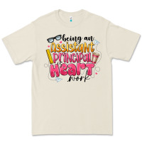 Bone Being an Assistant Principal is Heart Work Premium Tee - CowhideDigitalArt