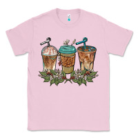 Bubblegum Pink western coffees Classic Tee - BarkalooDesign