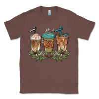 Chestnut western coffees Classic Tee - BarkalooDesign