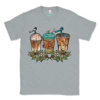 Heather Grey western coffees Classic Tee - BarkalooDesign