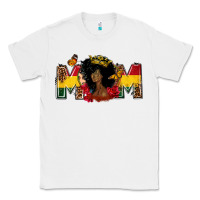 White Juneteenth mom Mother's Day Classic Tee - FaDigitalArtStudio