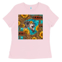 Bubblegum Pink arabian horse Ladies Tee - LillyAllenDesigns