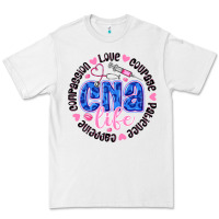 White CNA Life Premium Tee - CowhideDigitalArt
