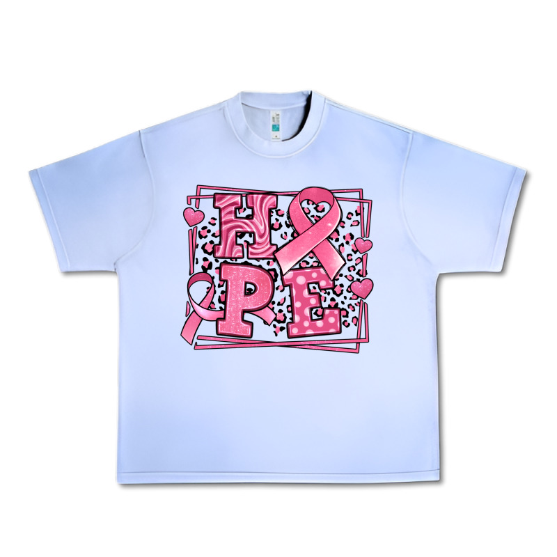 Hope Breast Cancer Awareness Ribbon Urban Heavy Tee by LillyAllenDesigns | Teevron