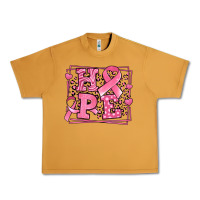 Peanut Butter hope breast cancer awareness ribbon Urban Heavy Tee - LillyAllenDesigns