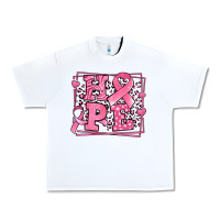White hope breast cancer awareness ribbon Urban Heavy Tee - LillyAllenDesigns