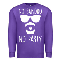 Purple no sandro no party Premium Sweatshirt - Bettercallsaul