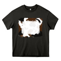 Asphalt cowhide frames background Heavy Core Tee - RanaPortraitStore