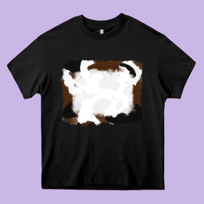 Cowhide Frames Background Heavy Core Tee Designed By Ranaportraitstore
