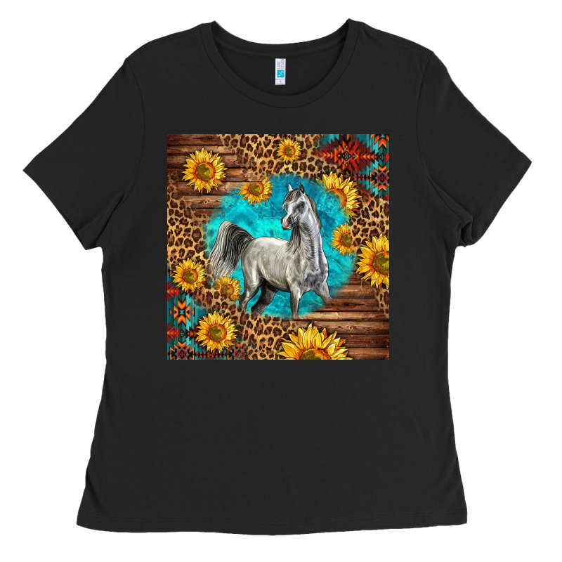 Arabian Horse Ladies Tee by LillyAllenDesigns | Teevron