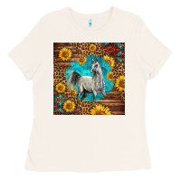 Bone arabian horse Ladies Tee - LillyAllenDesigns