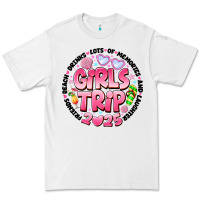 White Grils Trip 2025 Premium Tee - CowhideDigitalArt