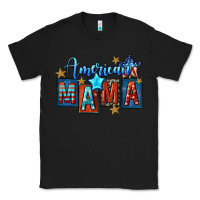 Black American mama Mother's Day Classic Tee - FaDigitalArtStudio