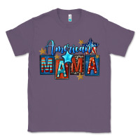 Lavender American mama Mother's Day Classic Tee - FaDigitalArtStudio