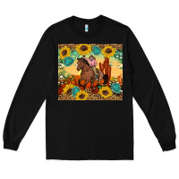 Black cowgirl Long Sleeve Tee - Artiststas
