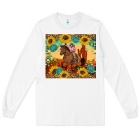 White cowgirl Long Sleeve Tee - Artiststas