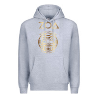 Heather Grey ZOA Premium Hoodie - baoMotion