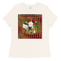 Bone cute baby calf christmas Ladies Tee - LillyAllenDesigns