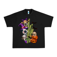 Black halloween cows Urban Heavy Tee - LillyAllenDesigns