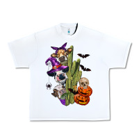 White halloween cows Urban Heavy Tee - LillyAllenDesigns