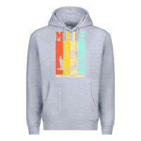 Heather Grey fishing t  shirt milf man i love fishing t  shirt Premium Hoodie - baoMotion