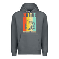 Rock fishing t  shirt milf man i love fishing t  shirt Premium Hoodie - baoMotion