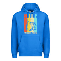 True Royal fishing t  shirt milf man i love fishing t  shirt Premium Hoodie - baoMotion