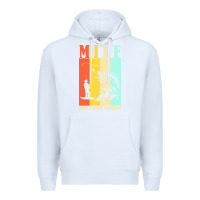 White fishing t  shirt milf man i love fishing t  shirt Premium Hoodie - baoMotion
