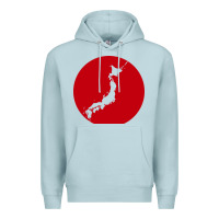 Blue Mist japan island Premium Hoodie - baoMotion