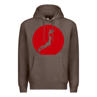 Coffee japan island Premium Hoodie - baoMotion