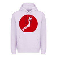 Lilac japan island Premium Hoodie - baoMotion
