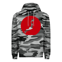 Slate Camo japan island Premium Hoodie - baoMotion